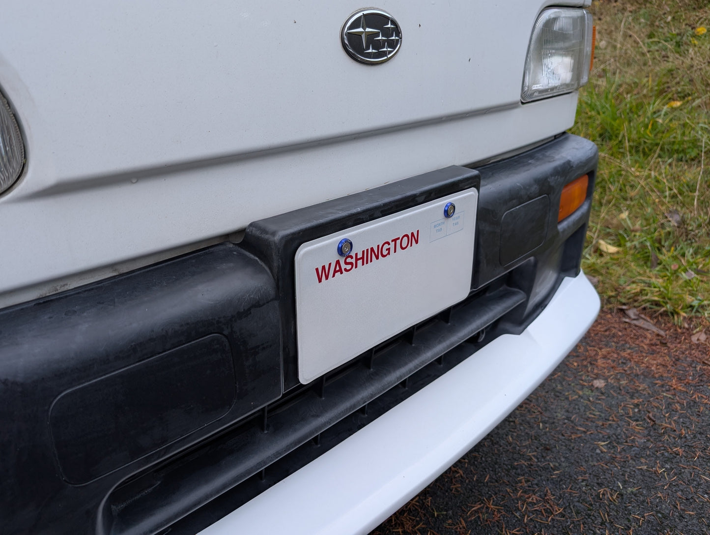 JDM to USDM Aluminum License Plate Adapter