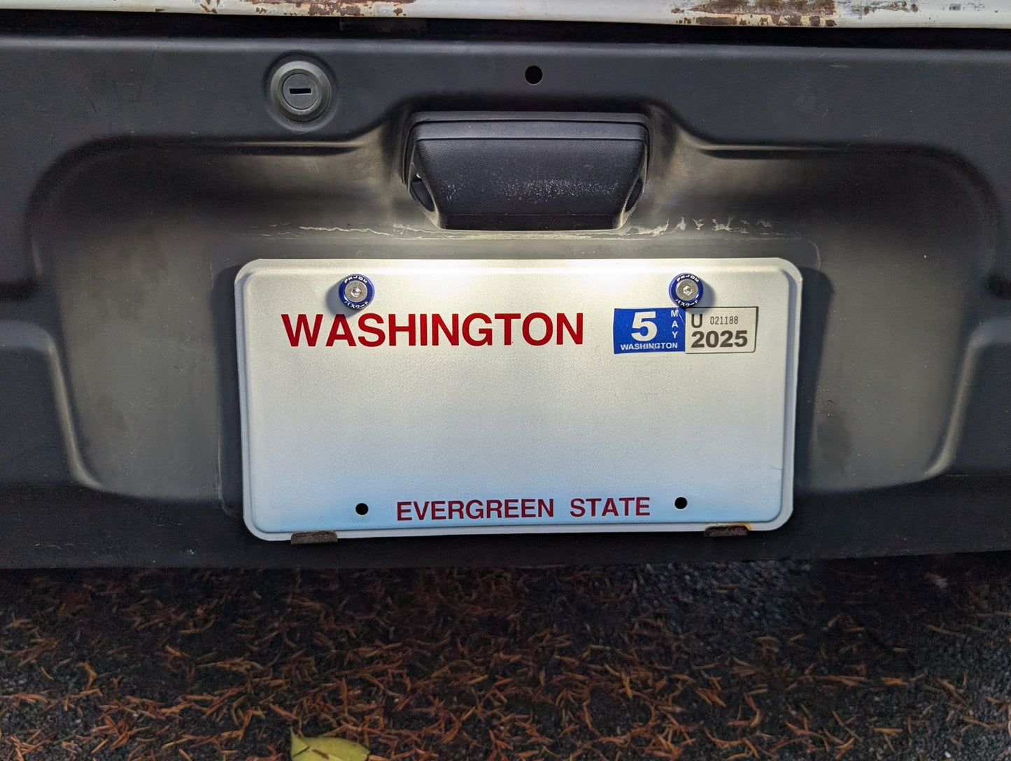 JDM to USDM Aluminum License Plate Adapter
