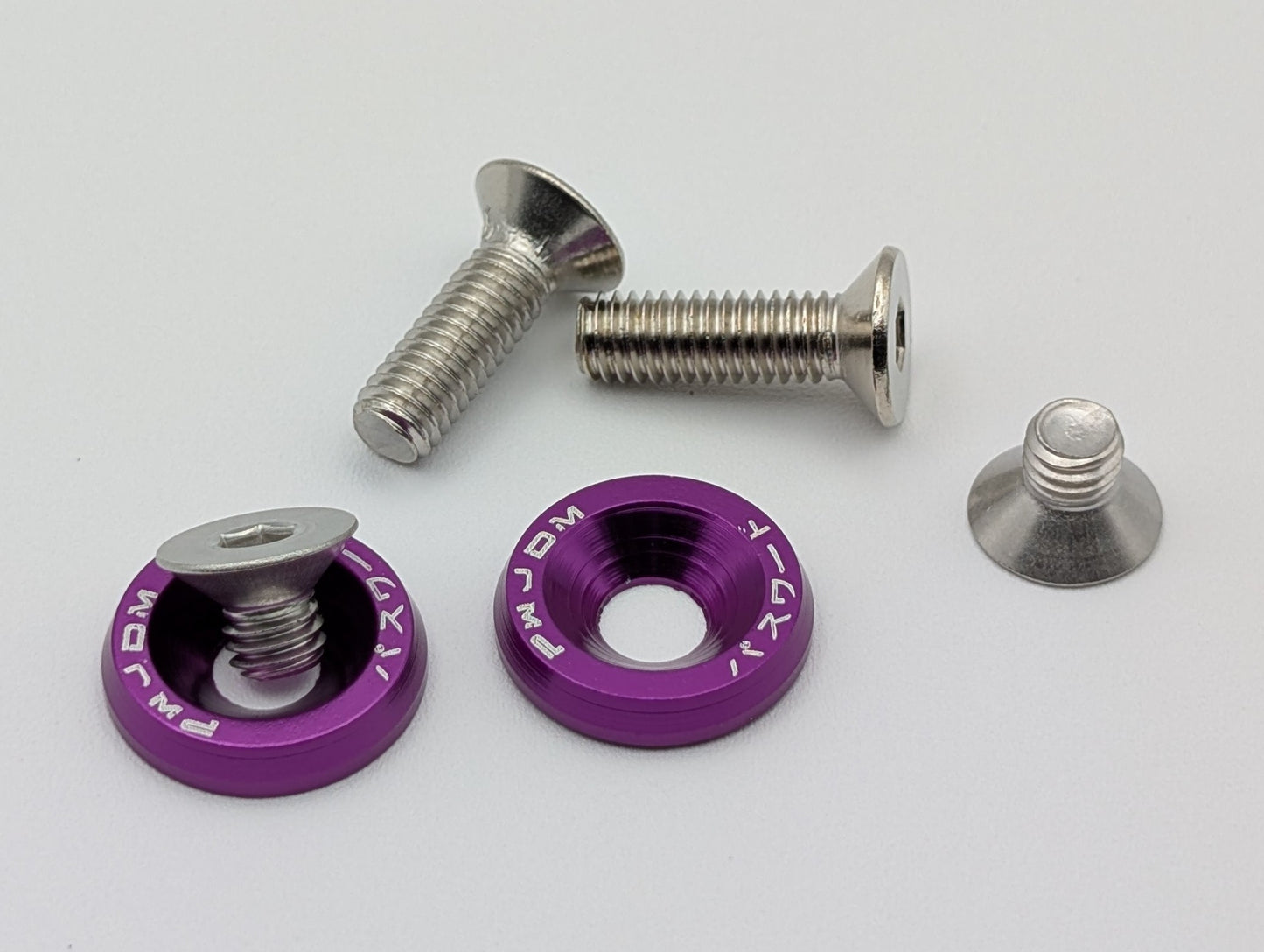JDM to USDM Aluminum License Plate Adapter