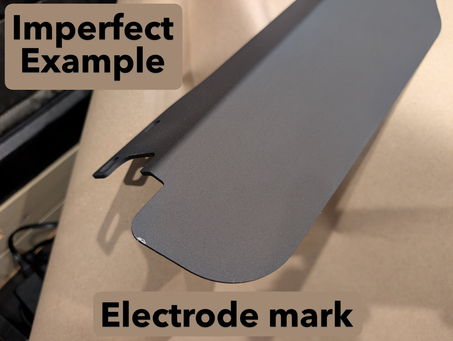 Sambar KS Tailgate Spoiler Black Anodized Aluminum 90-99