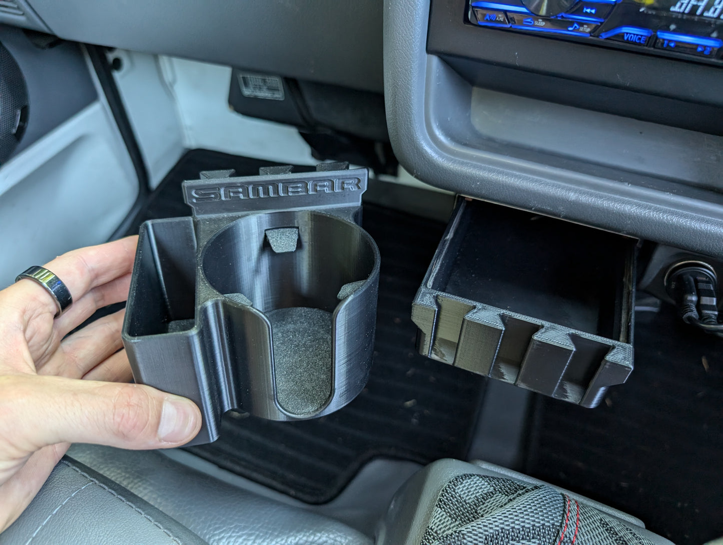 Subaru Sambar Center Cup Holder, Phone Holder & Ash Tray Bundle KS4/KS3/KV4/KV3