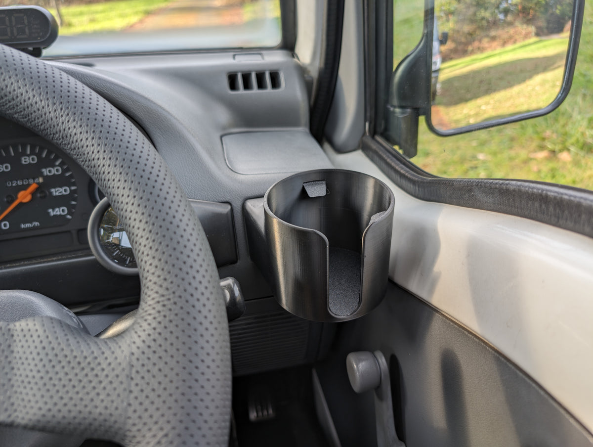 Cup Holder – Fits Subaru Sambar Kei Mini Truck (Center Console, Adjustable)